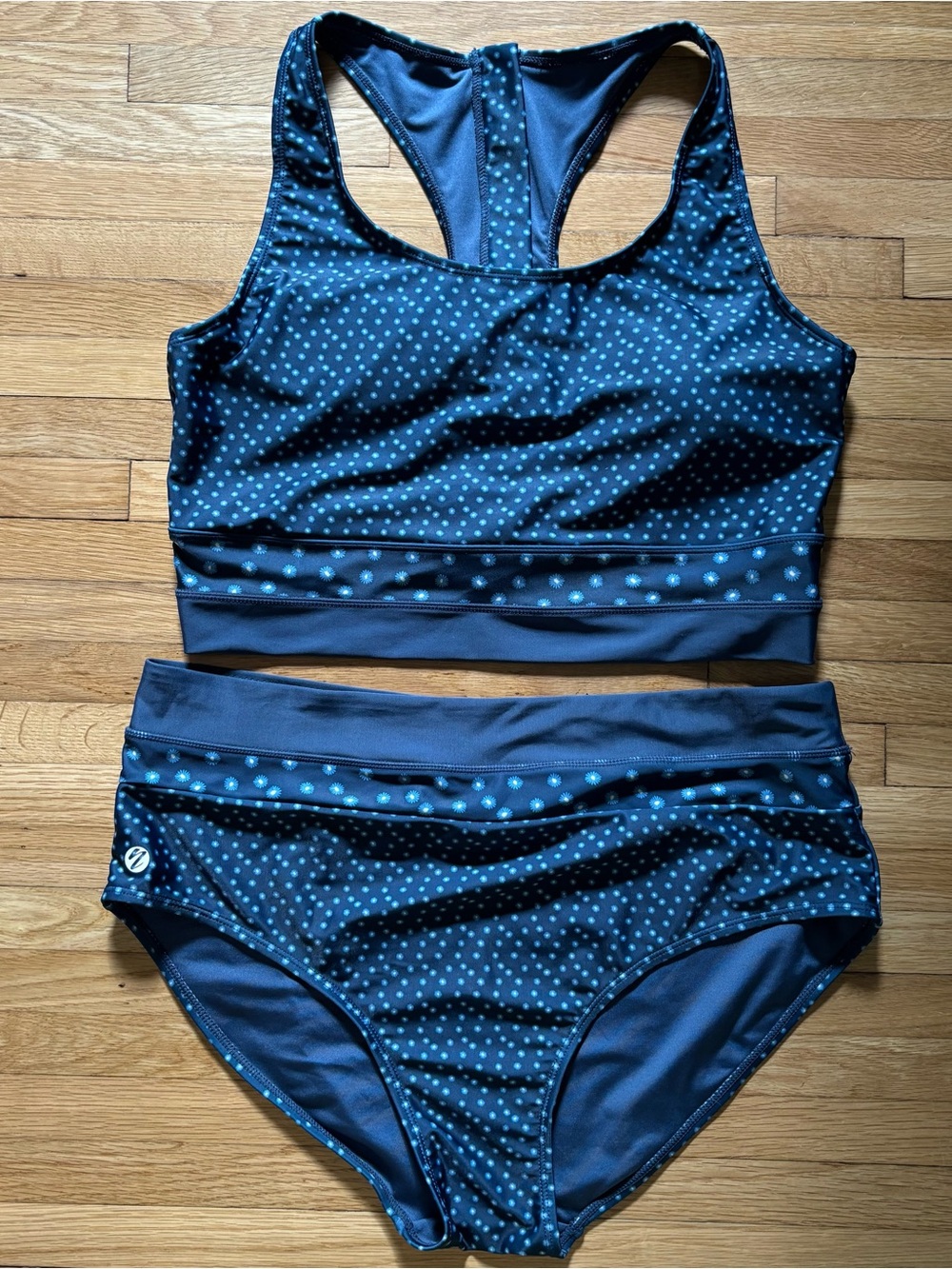 Nani Swimwear Active Swimsuit Set Two Piece Top Bottom Women’s XXL Beach Bikini